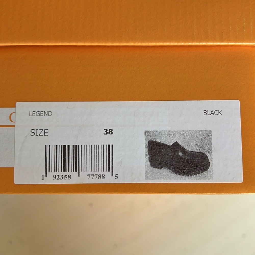 Miz Mooz Legend Black Ladies Loafers sz 38 - Picture 10 of 11